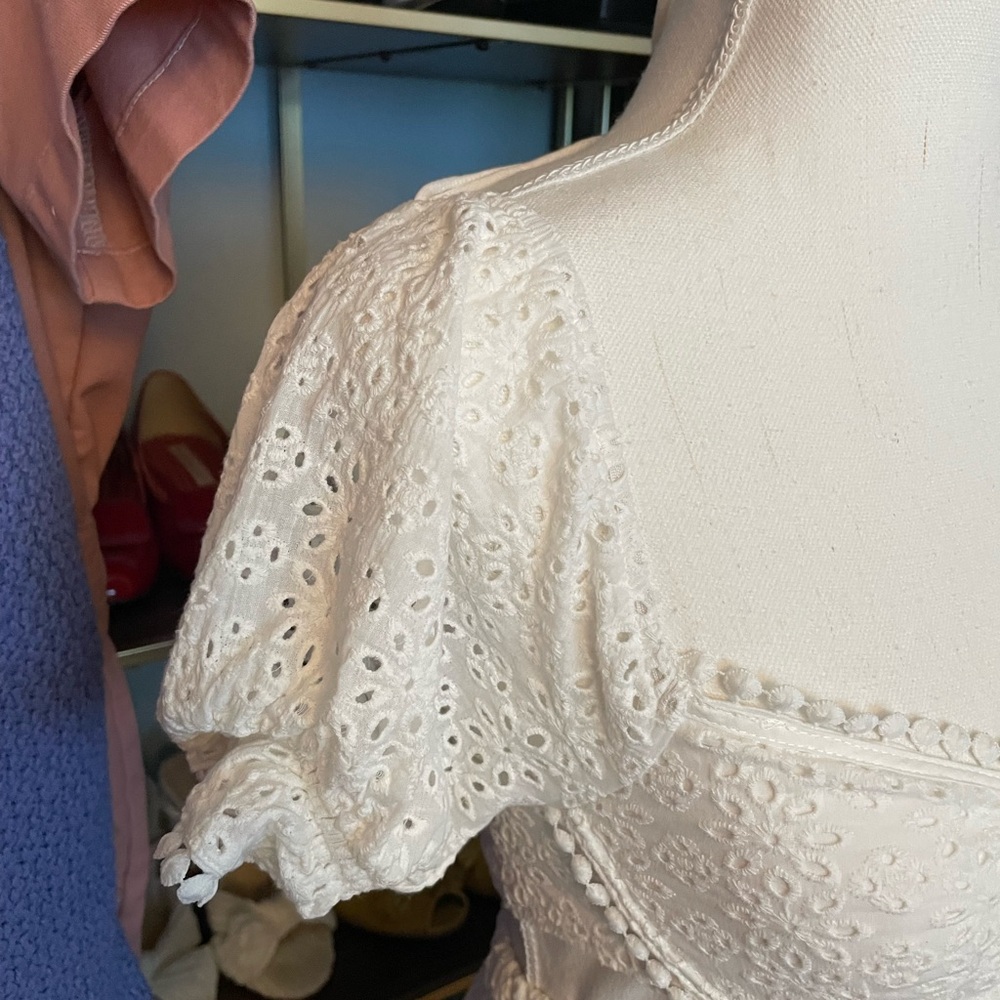 SABO Argentina white eyelet skirt set - Picture 4 of 15